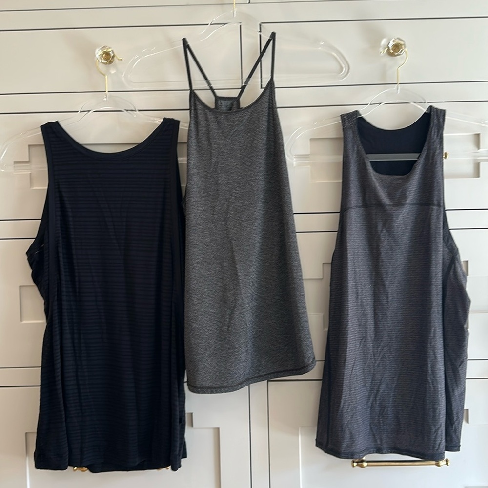 Set of Lululemon tanks size 8